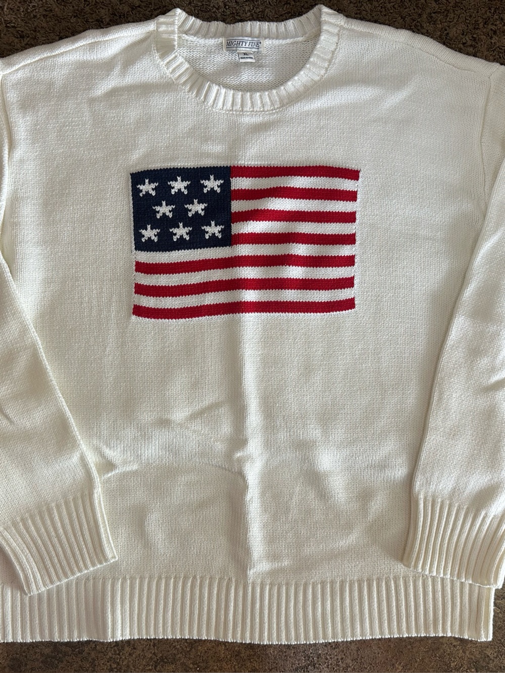 USA Flag Sweater - Ladies XL - NEW